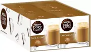 6 NESCAFE CAFE AU LAIT Coffee Capsules Box Pods for Dolce Gusto Machines