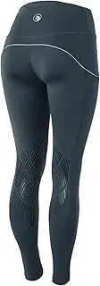[HORZE] Nicki Women's High Waist Breathable Silicone Knee Patch Riding Tights with Phone Pockets