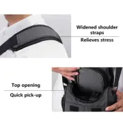 Camera Bag Case Canvas for DSLR Mirrorless Camera with Tripod Holder Camera Bag
