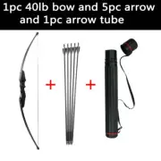 BowArrow Recurve Bow Taken Down Bow 30lbs/40lbs with Fiberglass Arrow arrow Tube
