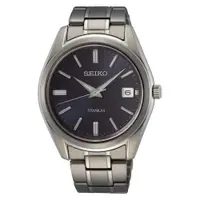 在飛比找PChome24h購物優惠-SEIKO 簡約經典鈦金屬腕錶6N52-00B0V(SUR3