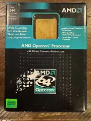 2004 AMD Opteron 244 (OSA244CEP5AL) Processor, New Old Stock