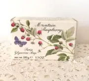 Crabtree & Evelyn Mountain Raspberry Swiss Glycerine Soap Bar 3.5oz