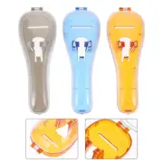 3 Pcs Shaver Razor Case Storage Box Wear-resistant Organizer Miss