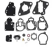 Motorcycle Carburetor 1395-9761 Carburetor Repair Kit FIT for Mercury Mariner Outboard Engine 8HP 9.9HP 10HP 15HP 20HP 25HP Racing Carb(Pack of 5)