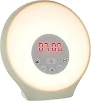 Lumie Sunrise Alarm - Sunrise and Sunset Effect, Alarm Clock, Sounds and Mood Light