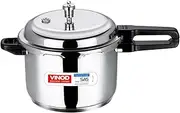 Vinod Stainless Steel Pressure Cooker, Silver, 7 Litre Capacity