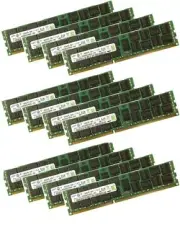12x16GB 192GB RDIMM ECC 1600Mhz DDR3L Memory for HP (Compaq) Proliant DL560 Gen8