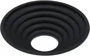 ECSiNG Silicone Lens Cover Compatible with Outer Diameter 70mm-90mm Lens Foldable Lens Protector Anti-Reflection Lens Hood Protector Black