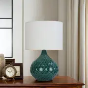Ridley Table Lamp in Teal