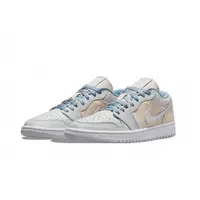 在飛比找PChome24h購物優惠-Air Jordan 1 Low Grey Cream 奶油