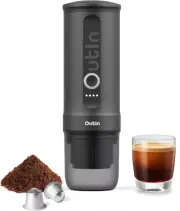 Outin Nano Portable Electric Espresso Machine, Travel Coffee Maker for Camping,