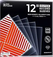 100x Vinyl Record Outer Sleeves, 12" LP - Crystal Clear, Not Cloudy, No Wrinkles! The Best Protection for Your Collection!