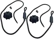 Vuzmode Parcel Shelf String Cord, for Golf, 6 MK6, for GTI, for R20. Rear Trunk Parcel Shelf Tray Load Cover String Strap Clips Car Boot Parcel Shelf Strap