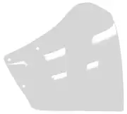 1968-72 Pontiac GTO, LeMans & Tempest Hardtop Quarter Glass Clear - RH New Dii