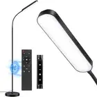 LED Floor Lamp, 15W 1500LM Stepless Dimmable Reading Lighting with 360° Rotatabl