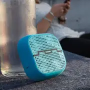 SOL Republic PUNK Bluetooth Speaker Blue Sport Active Compact Water Resistance