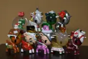 Tokidoki Unicorno Series 2 Holiday - Full Set of 9 with Chaser -
