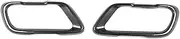 Compatible For BMW M Sport X5 G05 X6 G06 X7 G07 2019 2020 2021 Stainless Steel Tail Muffler Exhaust Tip Output Cover Trim Car Accessories(Style A carbon fibre)