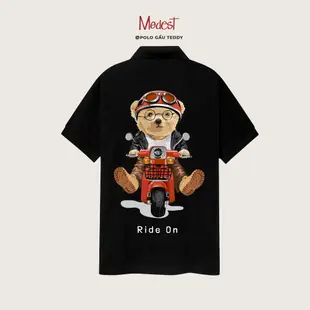 泰迪熊 Polo 衫 PG010 動感青春設計,男女穿搭優質材料非常漂亮