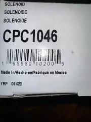 Vapor Canister Purge Solenoid CARQUEST CPC1046