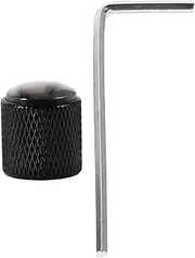 BESTonZON Guitar Potentiometer Knob: Universal Top Hat Bass Knob With Wrench- Volume Tone Control Switch For Electric Guitars Basses - Musical Instrument Present