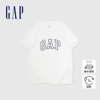 在飛比找momo購物網優惠-【GAP】兒童裝 Logo圓領短袖T恤-白色(890530)
