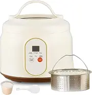 oolong Mini Rice Cooker,1.8 Liter/5 Cups Small Ceramic electric cooker,Multi Low Sugar Rice Cooker Steamer,6 Modes with Keep Warm Function, Durable Inner Pot,Ceramic Non-Stick Pot for Office Home Use