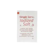 Single Serv Salt Packets Flat, .75 Gram (3000 Pack)