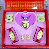 在飛比找Yahoo!奇摩拍賣優惠-嬰兒滿月金飾 彌月金飾  0.30錢 純黃金9999音樂盒