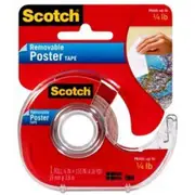 3M 70009125991 Scotch Removable Poster Tape 109S 19mm x 3.8m on Dispenser [70009125991]