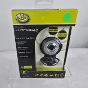 Gear Head Web Cam for PC 1.3 MP 640x480 Video Resolution USB 2.0 & UVC WC745BLU