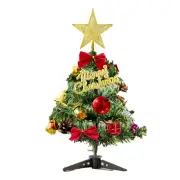 30cm Mini Christmas Tree Decoration with Lights Christmas Tree Set With Lights Christmas Decoration Desktop Mini Ornamen