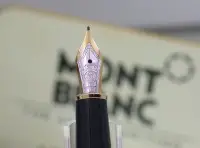 在飛比找Yahoo!奇摩拍賣優惠-全新庫藏 萬寶龍 MONT BLANC 18K筆尖超級144