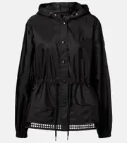 [Moncler] Moncler Rochebonne taffeta jacket UK 18 black