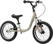 Retrospec Cub Plus XL 14" Toddler Balance Bike for Big Kids 4-6 Years Old - Adjustable Height - Lightweight Aluminum Frame, Air-Filled Tires & Hand Brakes - No Pedal Training Bike