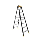Gorilla 150kg Pro-Lite 8 Step Double Sided Fibreglass Ladder