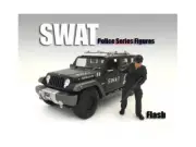 SWAT Team Flash Figure 1:18 Scale Model by American Diorama