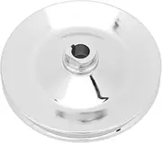 Power Steering Pulley, Single Power Steering Pulley 5/8in Keyway Shaft 8948 Replacement for Chevy Pumps