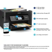 BRAND NEW - EPSON WF-3820 COLOR WIRELESS NETWORK WIFI MOBILE SCANNER PRINTER !!!