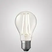 Liquid LEDs Dimmable Traditional LED Light Bulb - E27 Edison Screw Light Bulb, 4000 Kelvin Warm White, 12 Watt, 220-240 Volt, Clear Glass, A67, Replacement for 100W Incandecent Light Bulb