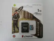 Kingston 1TB Canvas Go! Plus UHS-I microSDXC TF Memory Card 170MB/s