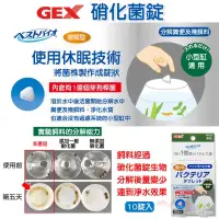 在飛比找蝦皮購物優惠-【馬克水族】日本GEX五味-硝化菌錠 溶解型 淨化水質 小型