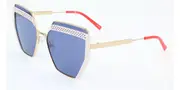 Oxydo O.NO 2.3 LKS Men's Sunglasses Gold Size 59