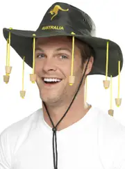 G'day Australia Day Green Cork Costume Hat