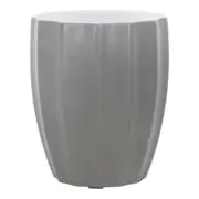 Safavieh Jaslyn 17.7" Round Concrete Indoor/Outdoor Accent Table in Dark Gray