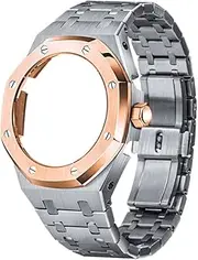 [Generic] GA2100 4th All Metal Watch Band Strap Bezel Replacement Accessories for Mens GA-2110 watch strap