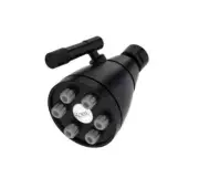 Rohl 3" Graceline 6-Jet Adjustable Showerhead - Matte Black | Model: MB0190MB