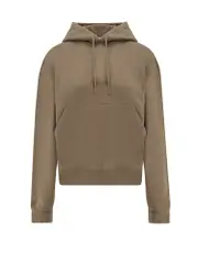 [Saint Laurent] Saint Laurent-Cotton Sweatshirt With Logo Embroidery-Donna M