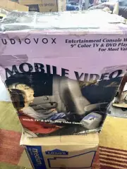 Audiovox Mobile Video 9” Color Tv Dv900 DVD Player Remote For Van New
